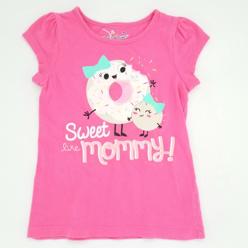 Jumping Beans Kids Pink Donut Tshirt 4